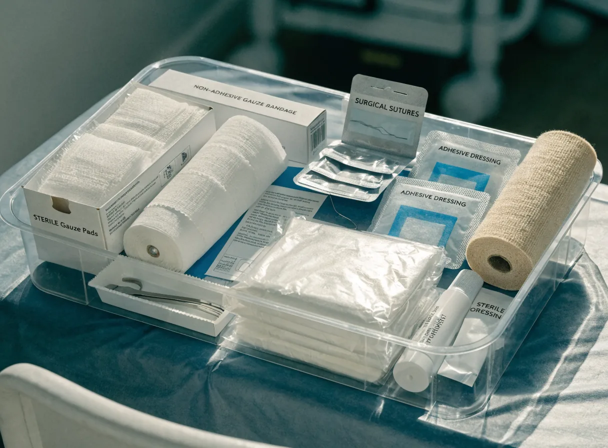 Material de curación hospitalario